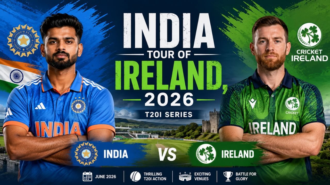 India tour of Ireland, 2026