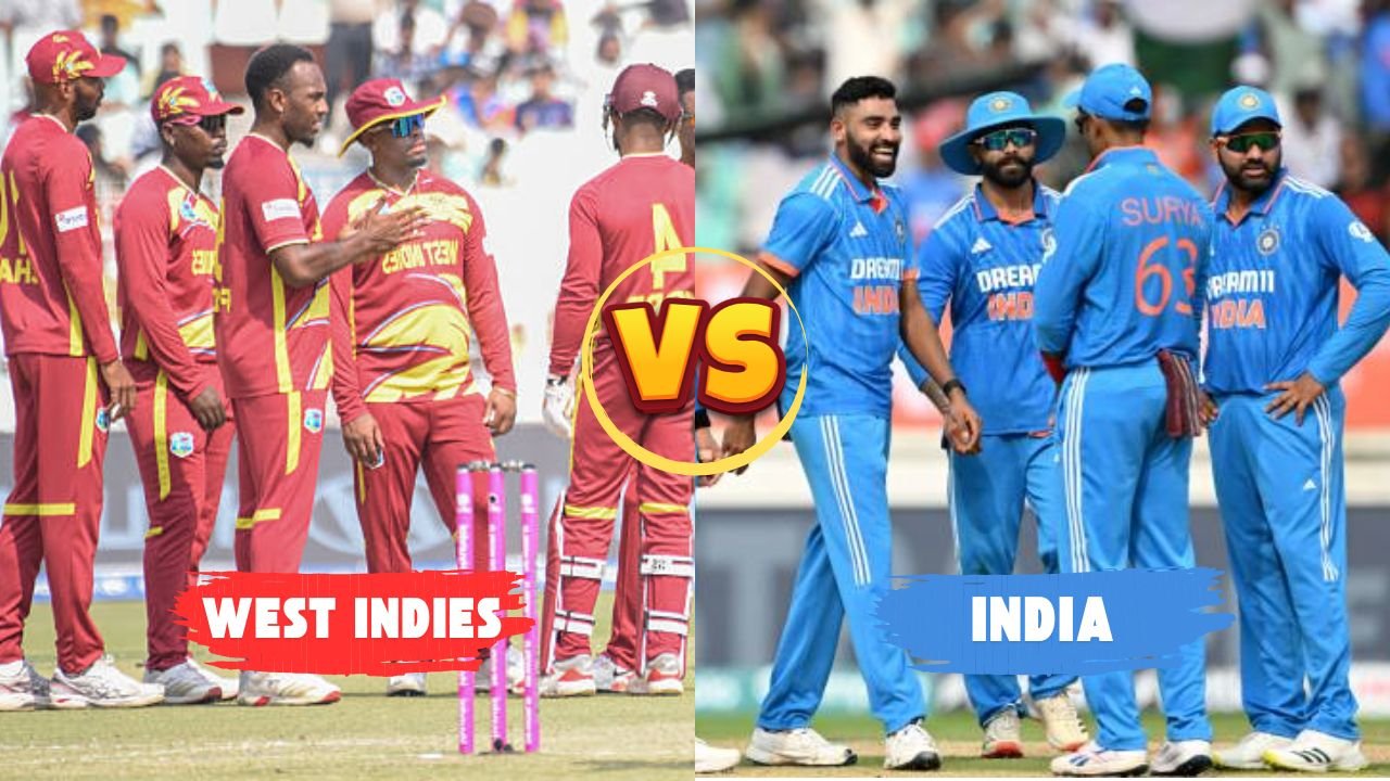 West Indies Cricket Team vs India National Cricket Team Match Scorecard